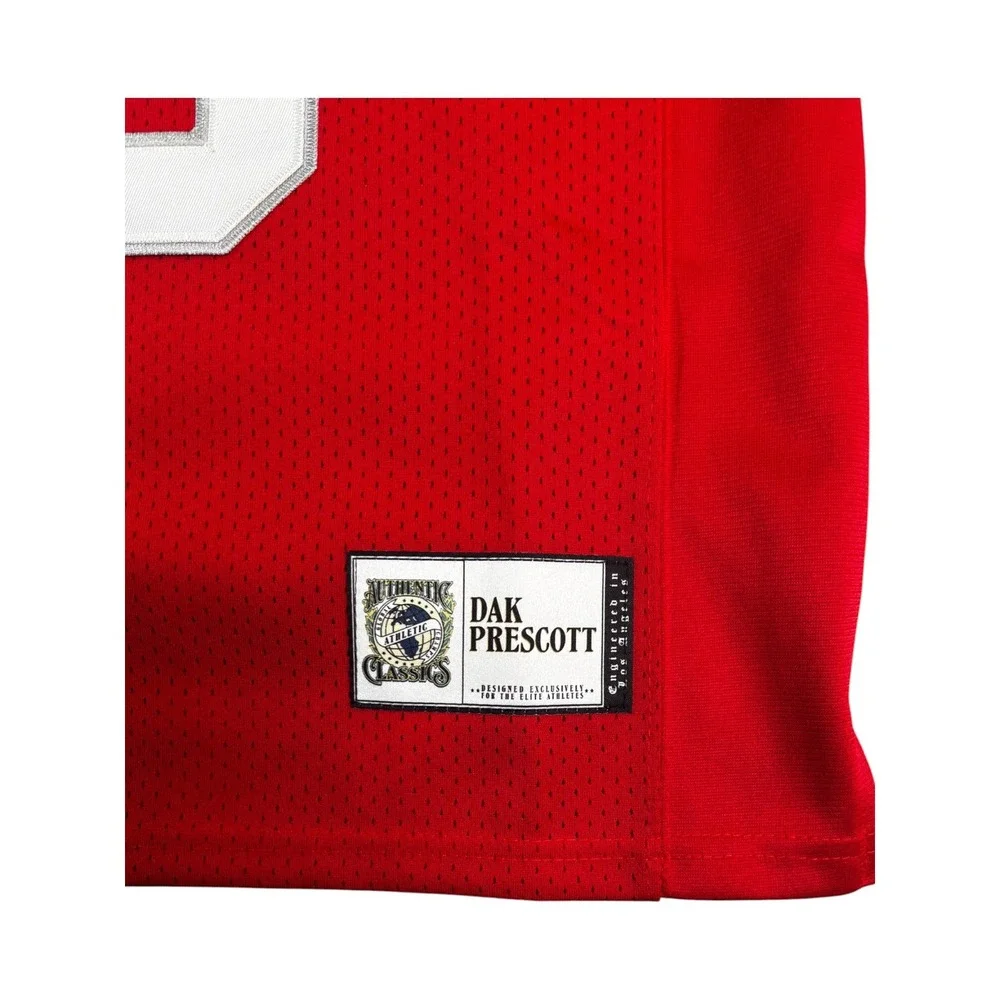 Authentic Classics Dak Prescott Haughton High School Football Jersey Red Youth L